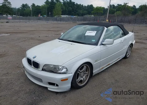 2001 BMW 330Ci z USA, uszkodzony, nr VIN WBABS53491EV85712